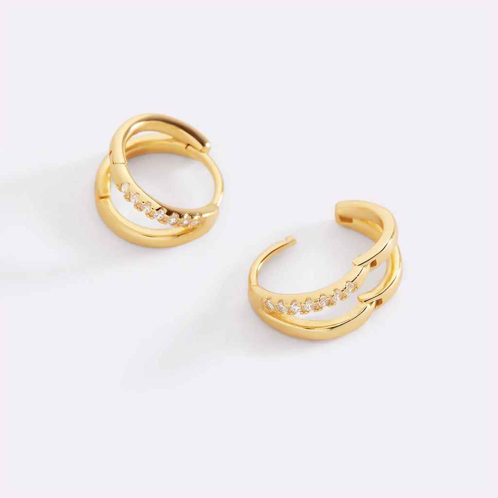 Double Huggies Earrings