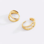 Double Huggies Earrings