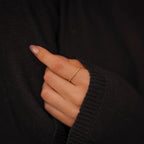 Gold Stacking Beaded Ring