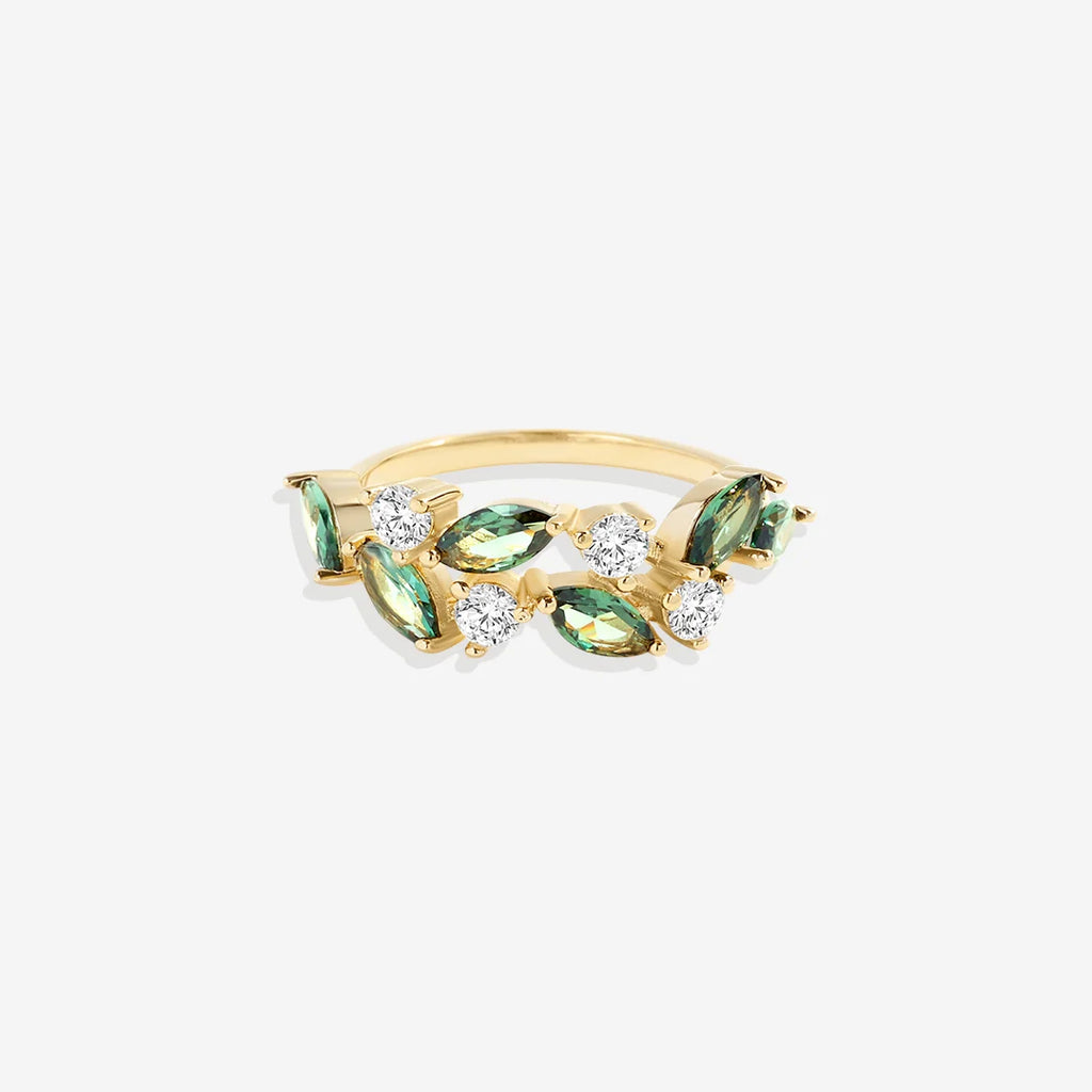 Marquise Leaf Ring