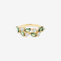 Marquise Leaf Ring